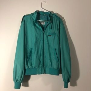 Vintage Teal Members Only Jacket